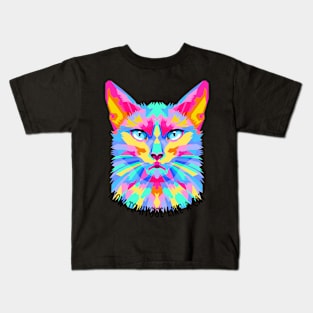 how to hygge like a funny cat - Vintage Summer Kids T-Shirt